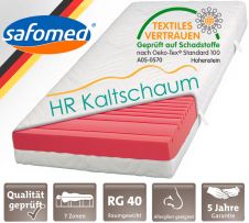 7 Zonen Single Komfort Premium