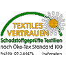 Schadstoffgepr�fte Textilien nach �ko-Tex Standard 100 Pr�f-Nr. A09.0.64474
